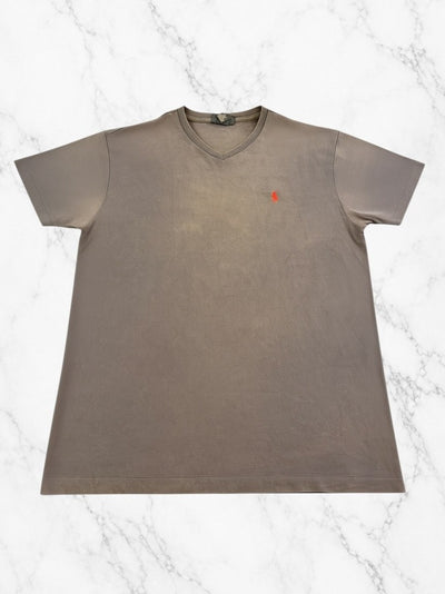 Blauw Ralph Lauren V-halsshirt (basic tee / ondershirt), maat S