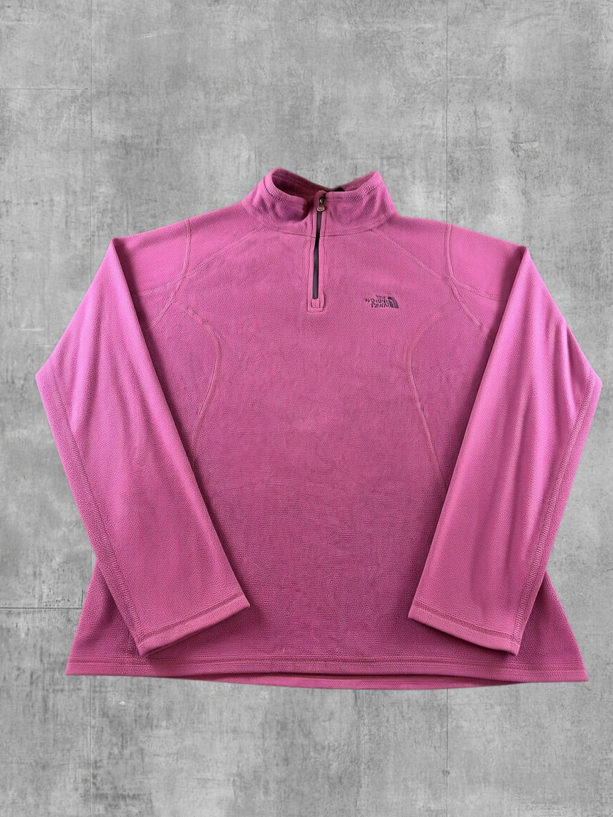 The North Face Fleece vest roze