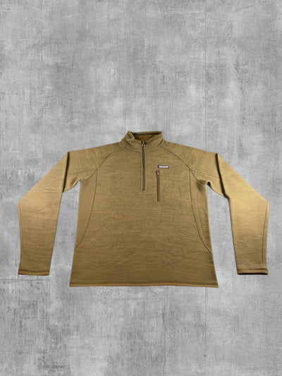 Patagonia Better Sweater sweater groen / khaki heren maat M sweatshirt trui crewneck