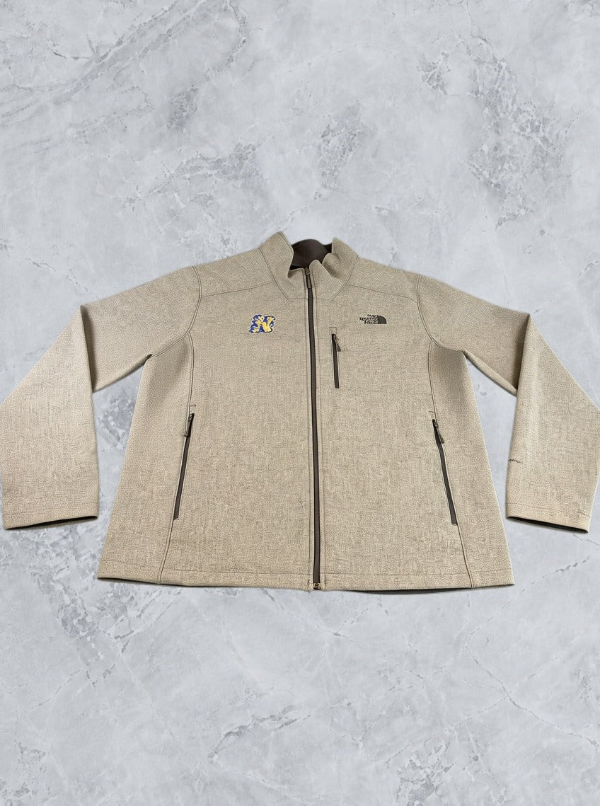 Grijs The North Face softshell (fleecevest / fleecetrui), heren maat XL