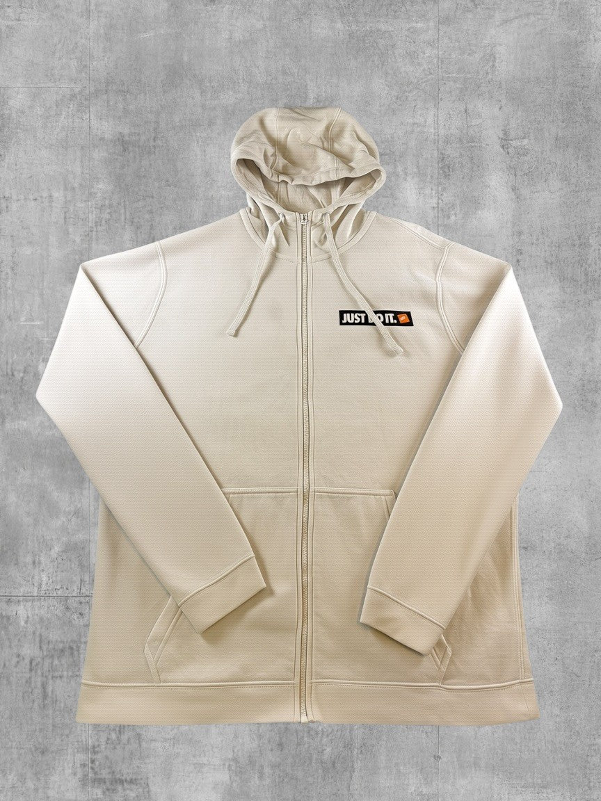 Nike hoodie wit maat L Just Do It