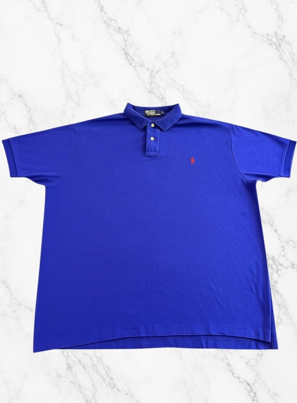 Blauwe Polo Ralph Lauren (Polo / Piqué Shirt), Heren Classic Fit, Maat L