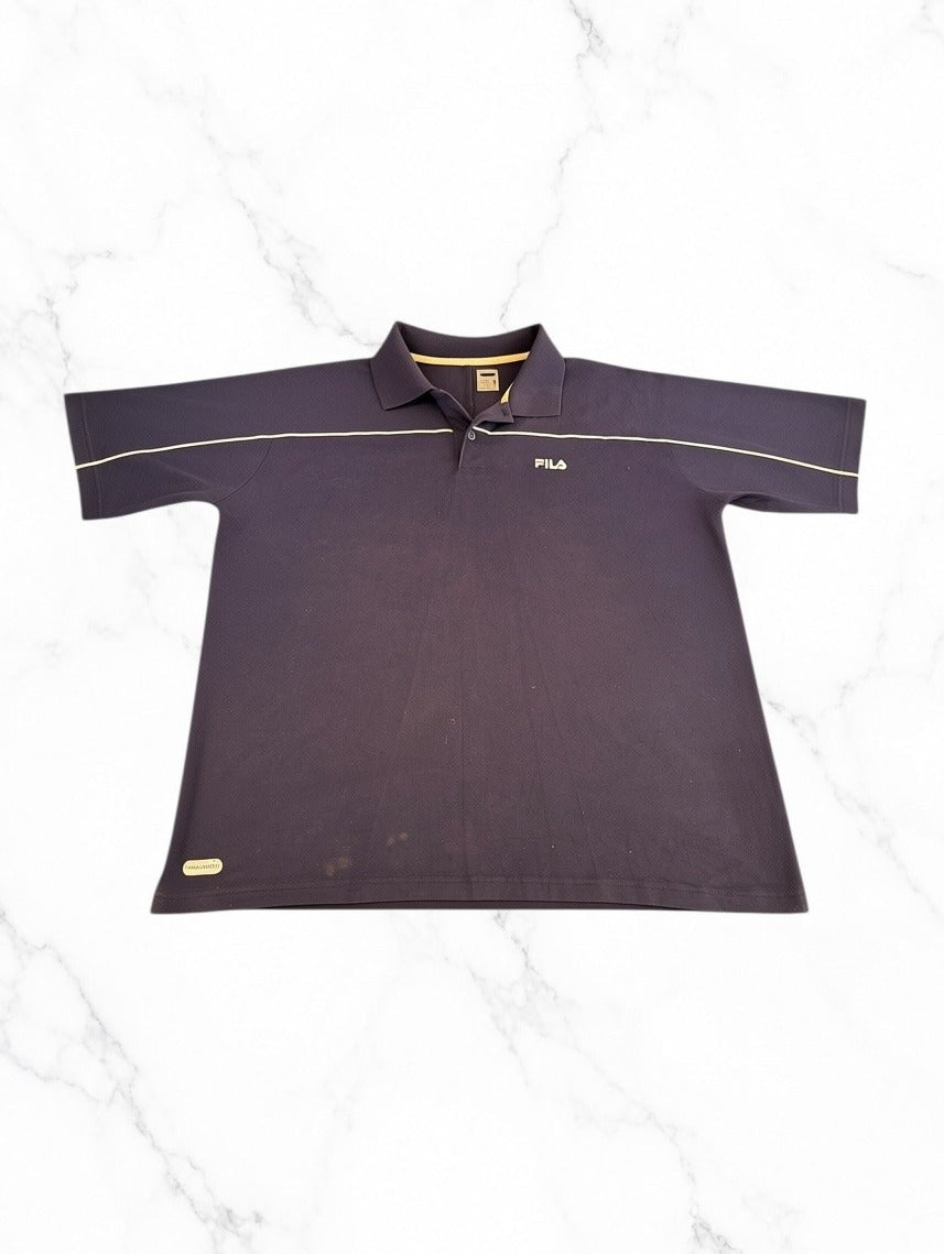 Blauw Fila sportshirt, maat XL (polo / piqué poloshirt)