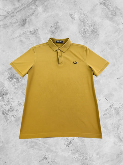 Bruine Fred Perry polo maat M (poloshirt / pikéshirt), piqué katoen