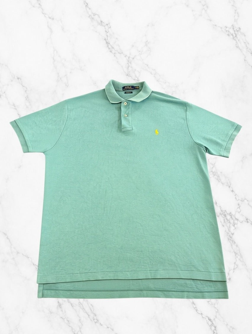 Blauwe Polo Ralph Lauren polo (poloshirt) maat L, Classic Fit