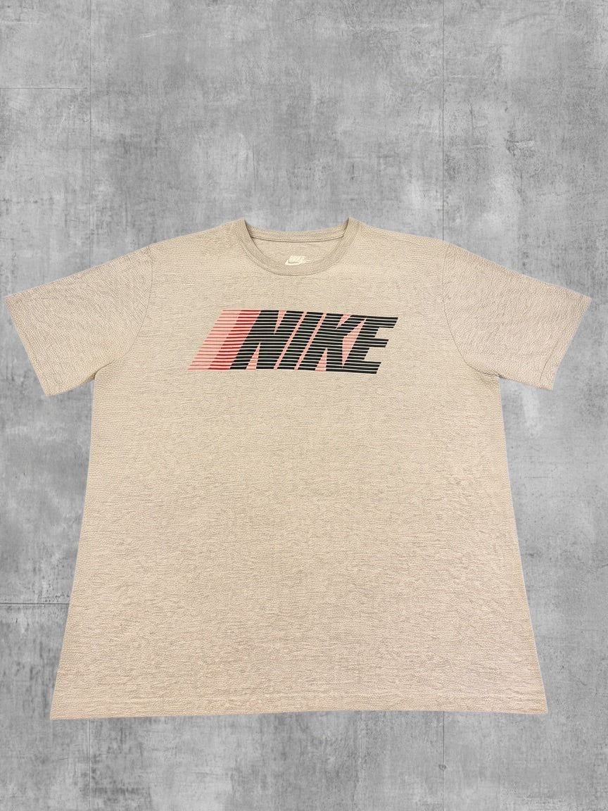 Nike T-shirt grijs print