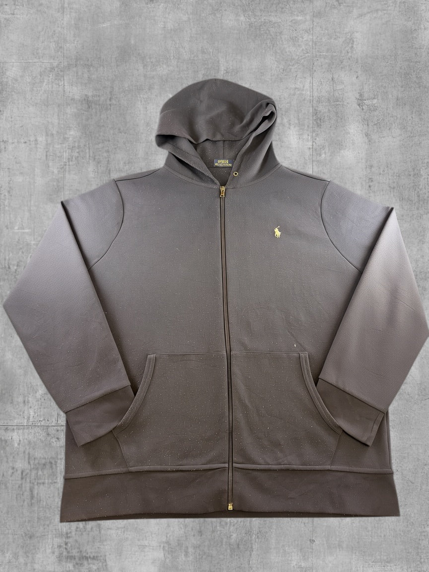 Polo Ralph Lauren Hoodie met rits blauw gemêleerd