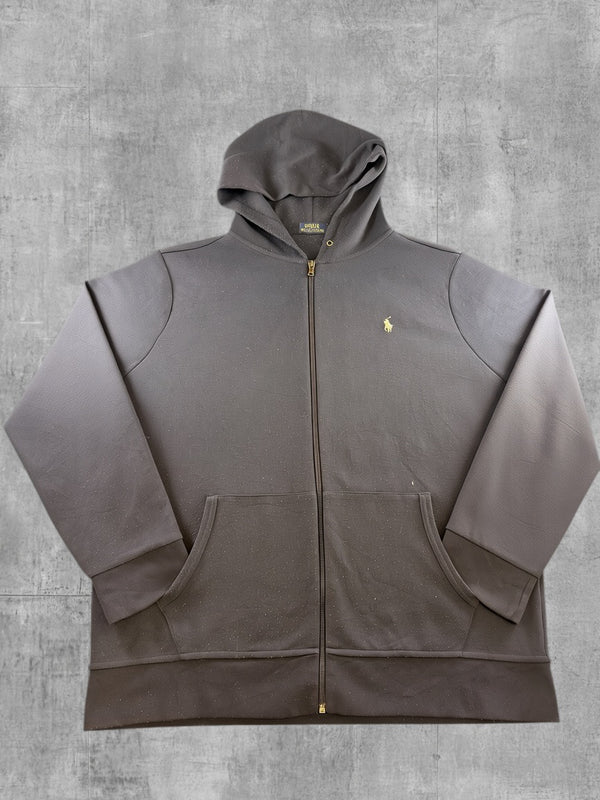 Polo Ralph Lauren Hoodie met rits blauw gemêleerd