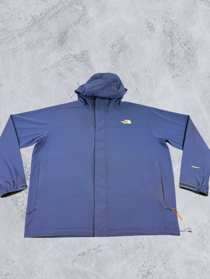 Blauwe The North Face shelljas (regenjas / windjack), maat XL