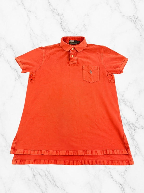 Rood piquéshirt Polo Ralph Lauren – maat M (poloshirt / tennisshirt, Custom Fit)