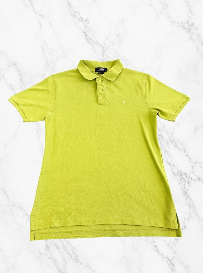 Groen Polo Ralph Lauren polo (piqué poloshirt), maat S Classic Fit