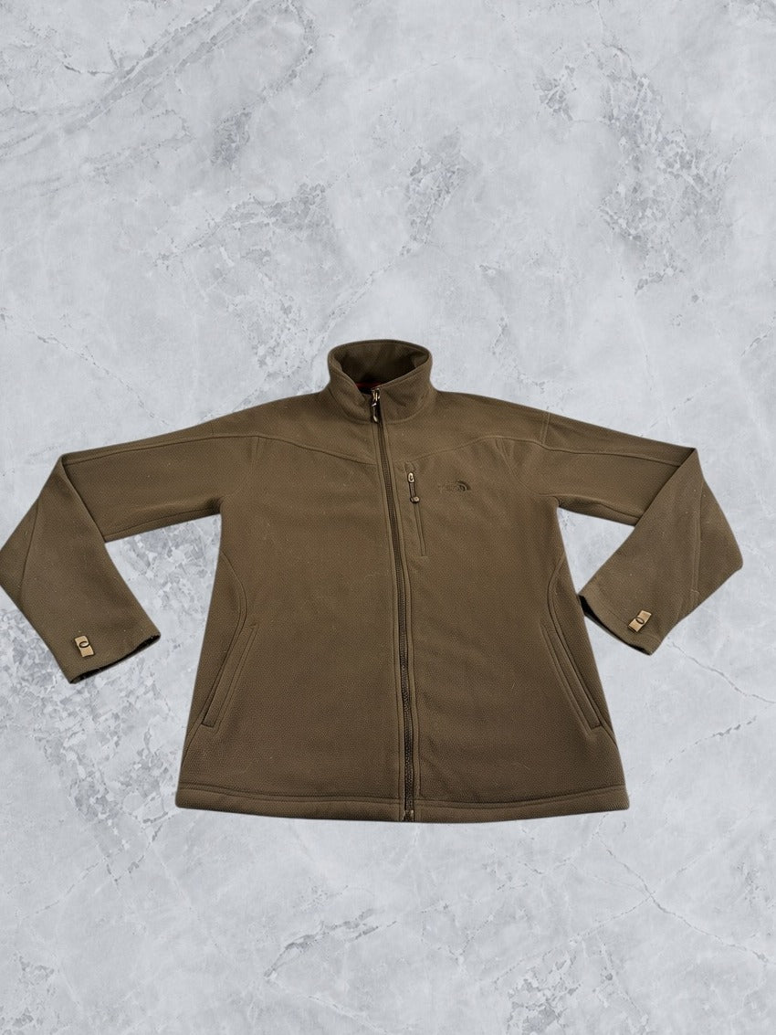Rood fleecejack The North Face (fleecevest) met volledige rits, maat M