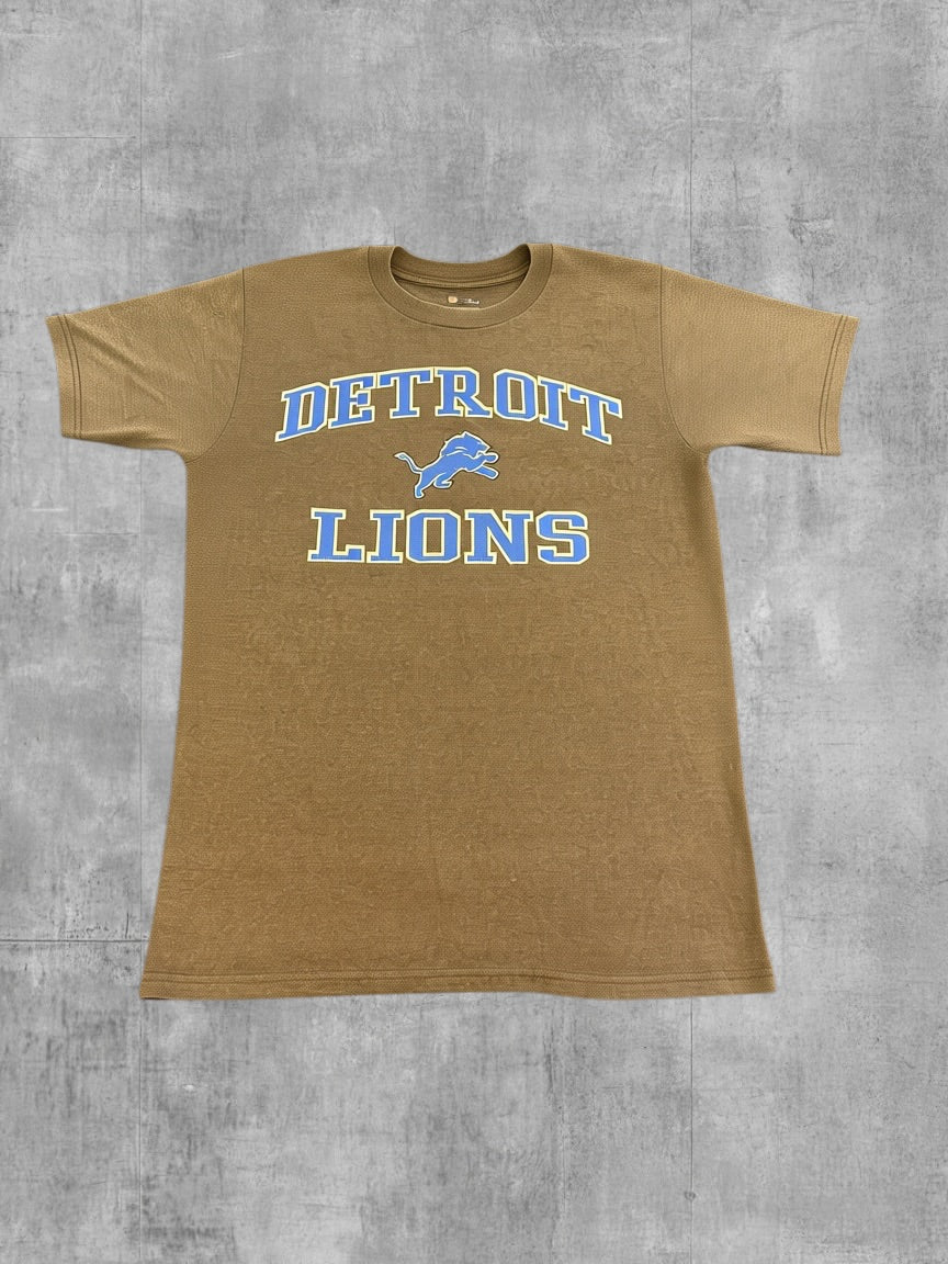 NFL Team Apparel T-shirt grijs print Detroit Lions