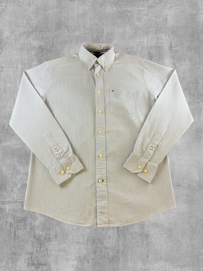 Tommy Hilfiger Blouse blauw gestreept