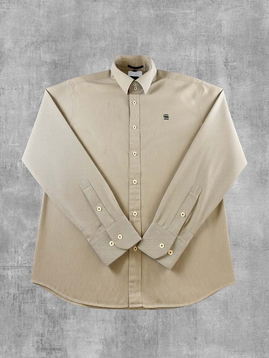 G-Star RAW Blouse grijs gestreept
