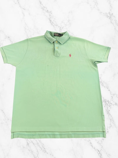 Groene polo van Polo Ralph Lauren (poloshirt / piqué polo), maat L