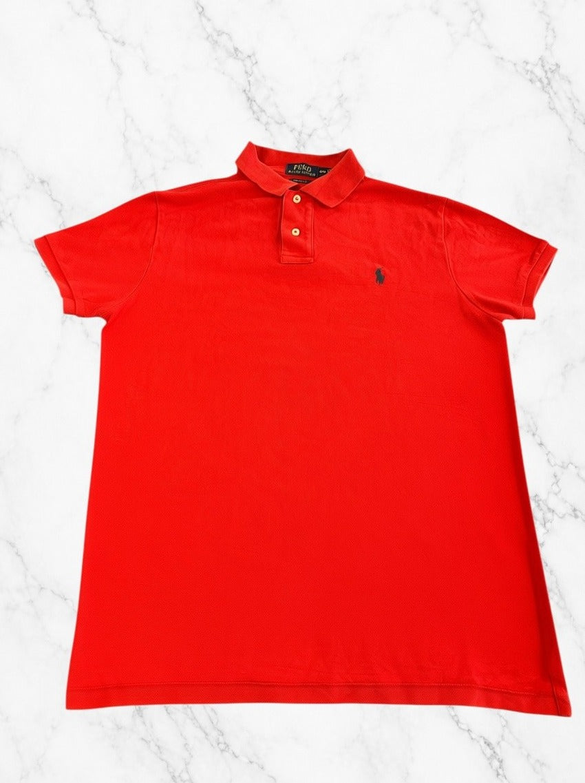 Rood piquéshirt van Polo Ralph Lauren (poloshirt), maat M