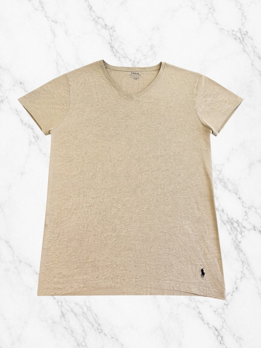 Polo Ralph Lauren t-shirt grijs heren maat XL katoen shirt tee effen