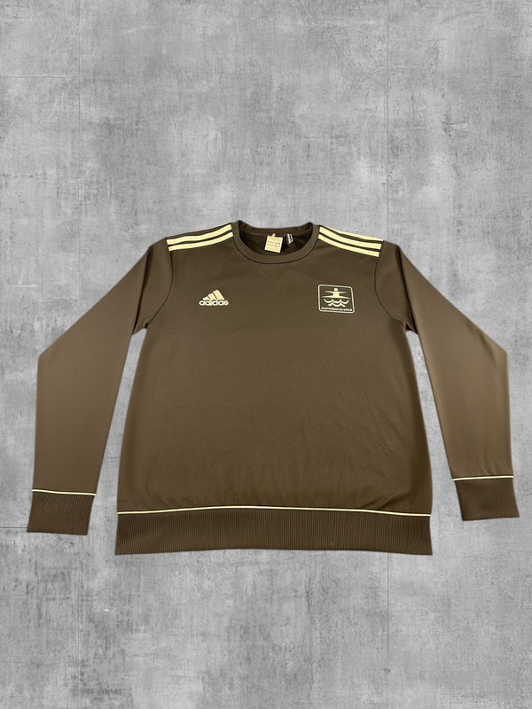 adidas Climawarm sportsweater zwart heren maat L trainingstrui sweater trui trainingsjack vintage