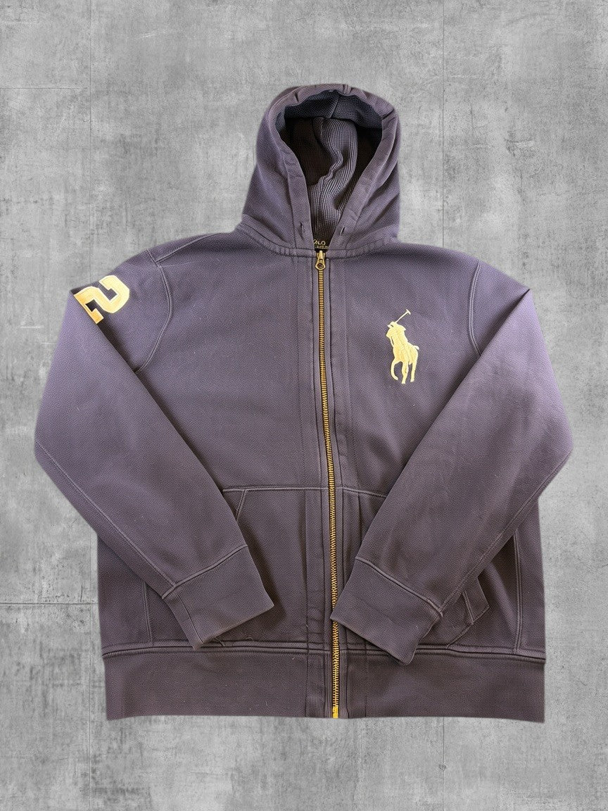 Polo Ralph Lauren Hoodie met rits blauw