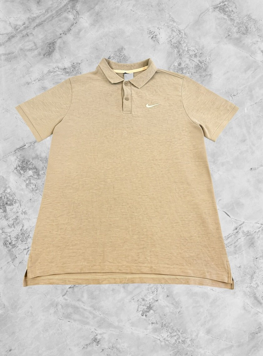 Grijze Nike polo (herenpoloshirt / pique top), maat M