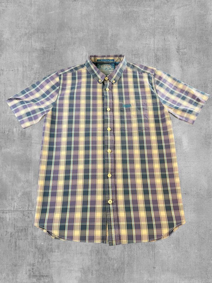 Superdry Blouse grijs geruit