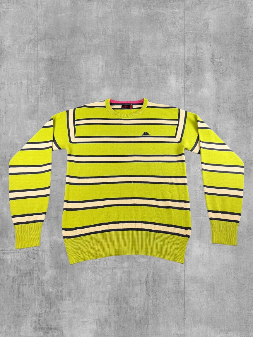 Robe di Kappa Trui groen gestreept