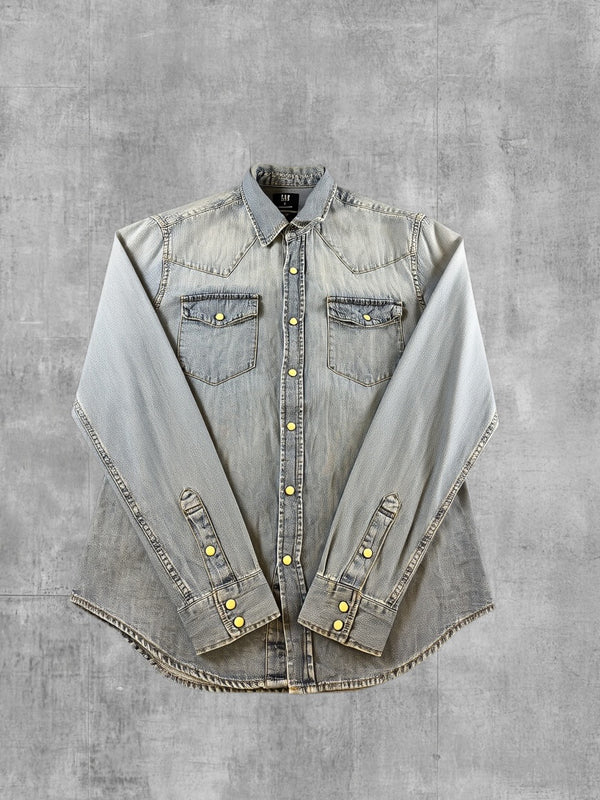 Gap Spijkerblouse blauw