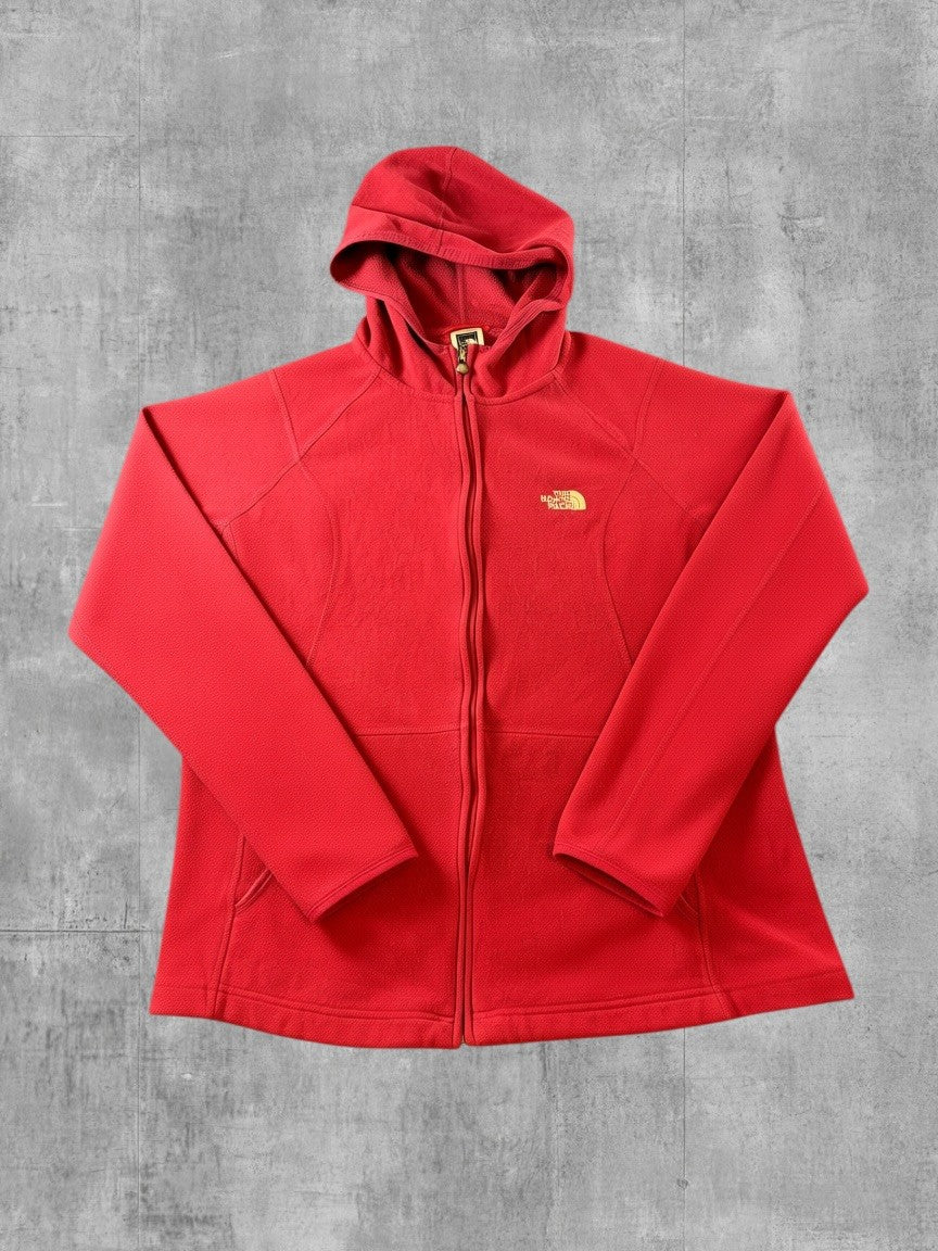 The North Face fleece vest rood dames maat XL fleecevest fleecejack