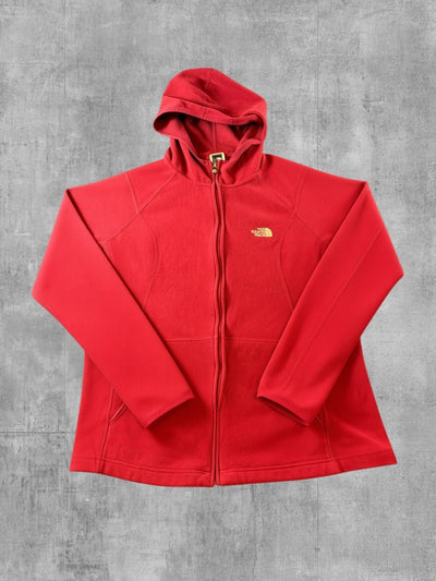 The North Face fleece vest rood dames maat XL fleecevest fleecejack