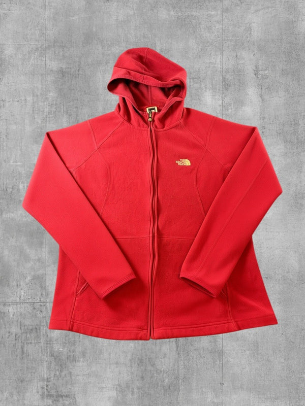 The North Face fleece vest rood dames maat XL fleecevest fleecejack