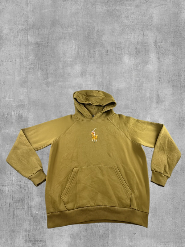 Polo Ralph Lauren trui groen heren maat M katoen sweater sweatshirt pullover hoodie vintage