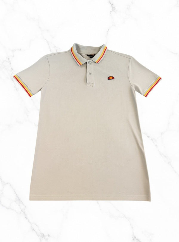 Blauwe Ellesse heren polo maat S (poloshirt, piqué, korte mouw)