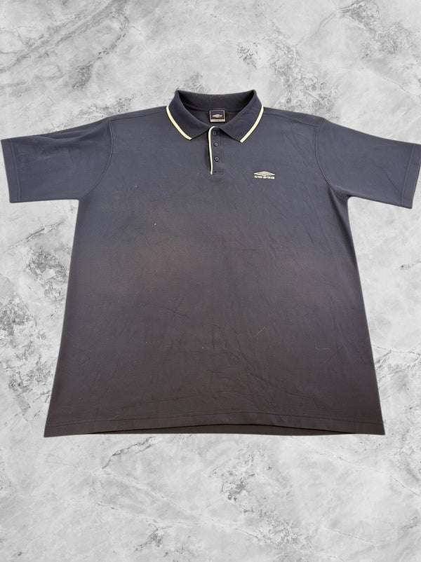 Blauw Umbro sportpolo maat XXL (piqué poloshirt)