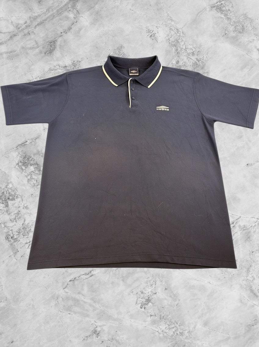 Blauw Umbro sportpolo maat XXL (piqué poloshirt)
