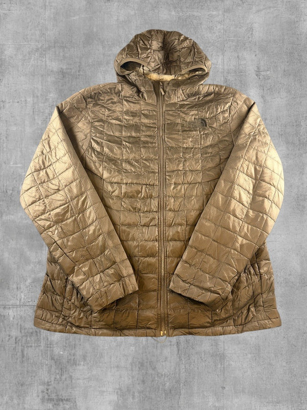 The North Face pufferjas grijs maat L ThermoBall