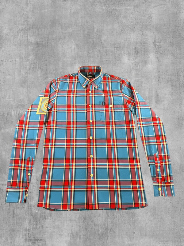 Fred Perry Blouse meerkleurig geruit