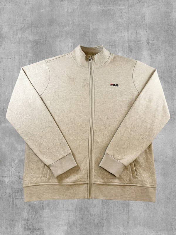 FILA sweatvest grijs maat XXL opstaande kraag