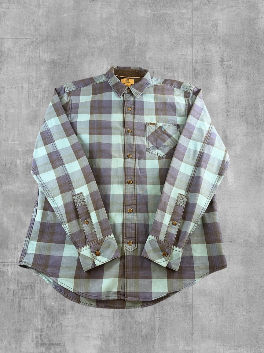 Timberland Blouse blauw geruit Earthkeepers