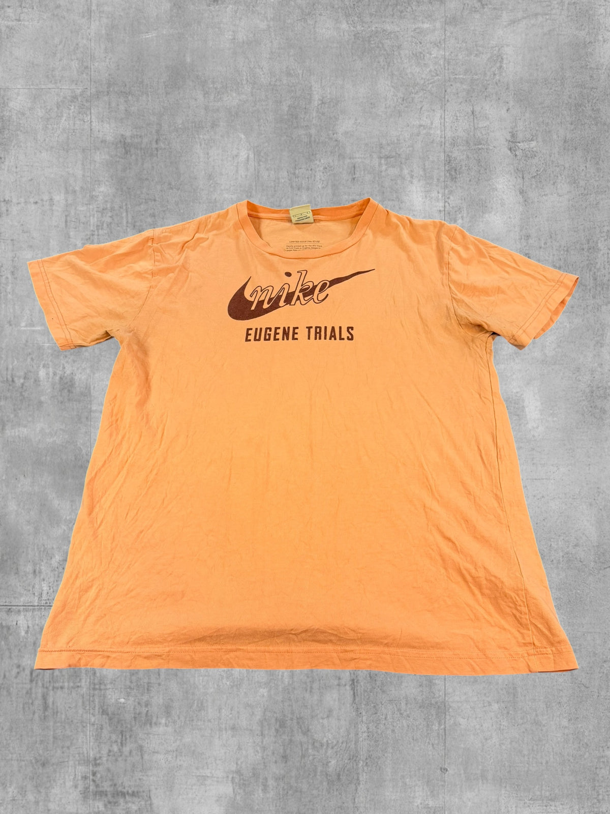 Nike T-shirt oranje print