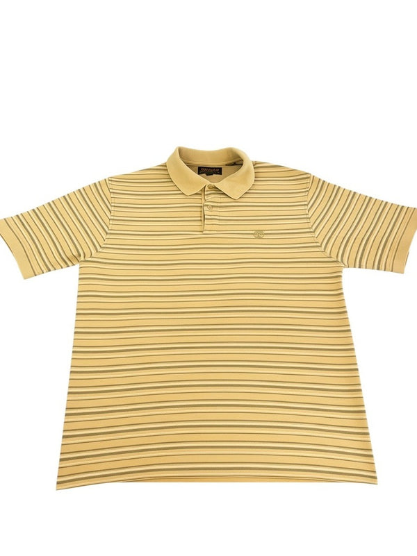 Beige Timberland polo met streepdessin (poloshirt), maat L