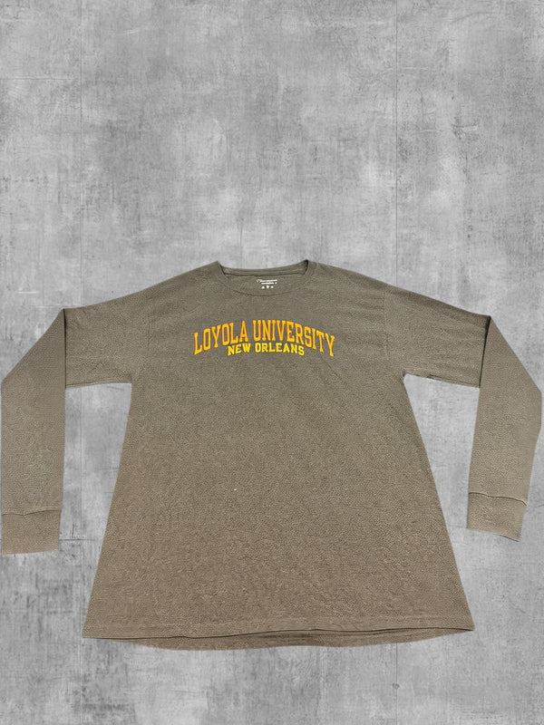 Champion Longsleeve grijs print