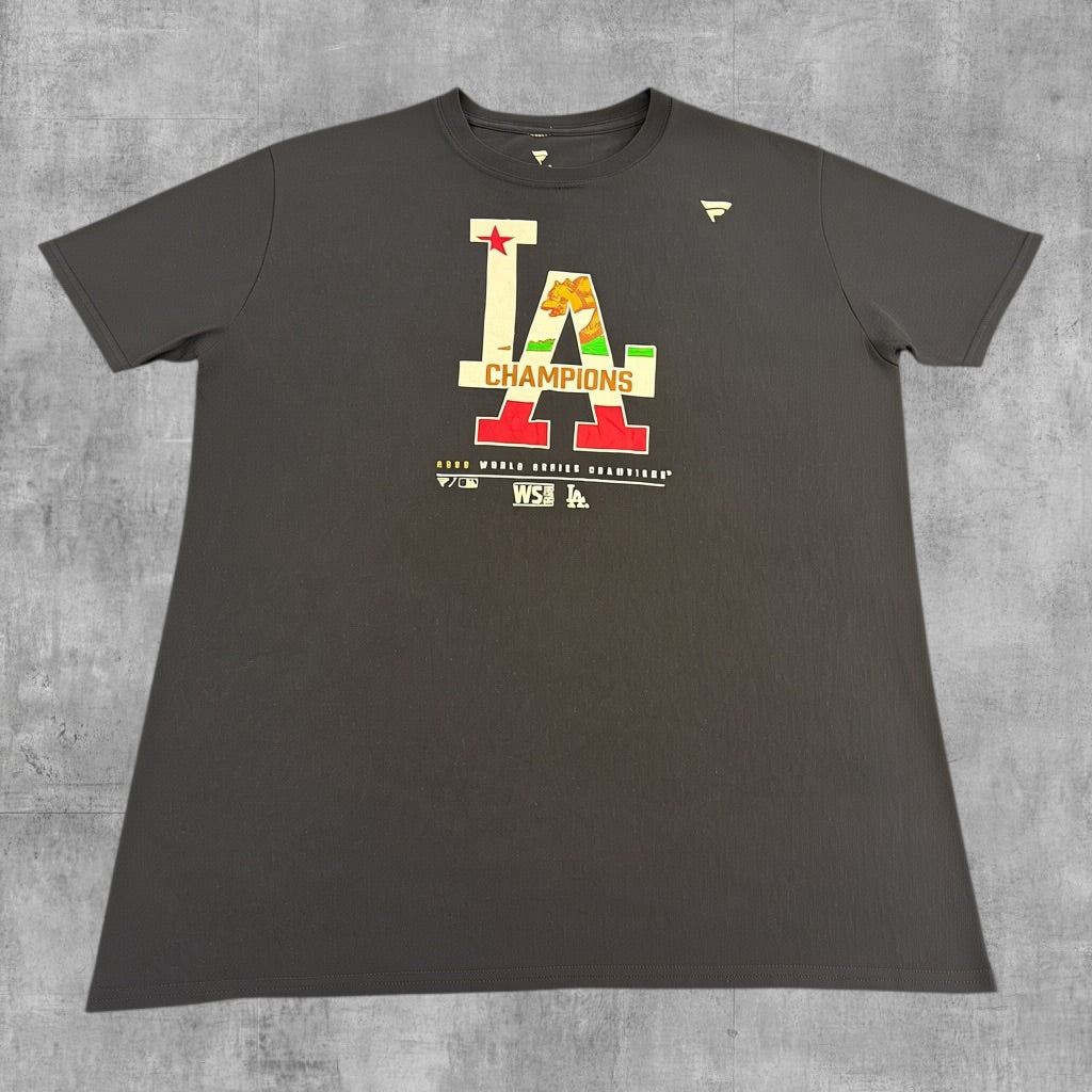 Fanatics Los Angeles Dodgers t-shirt zwart print heren maat XXL shirt tee