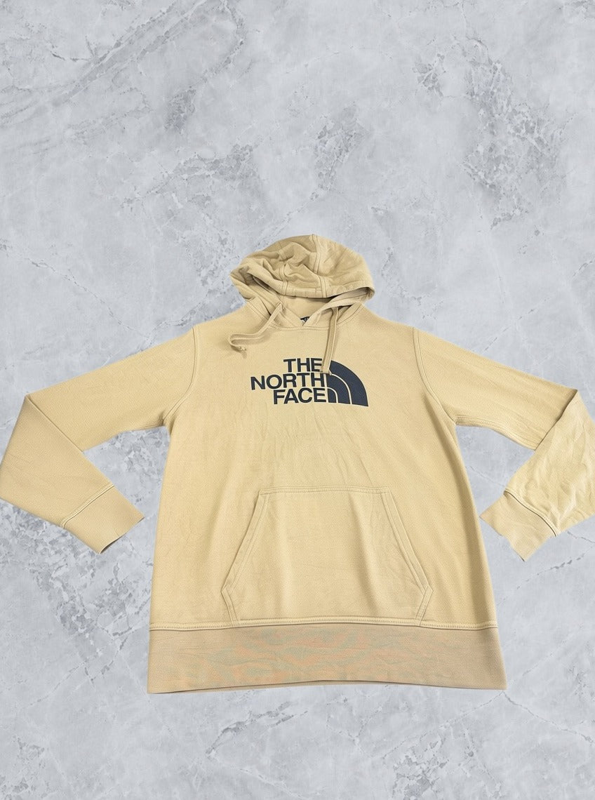 Beige capuchontrui van The North Face (hoodie/sweatvest), maat M