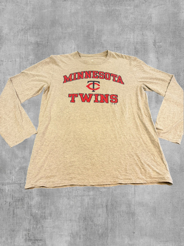 Fanatics Longsleeve grijs print Minnesota Twins