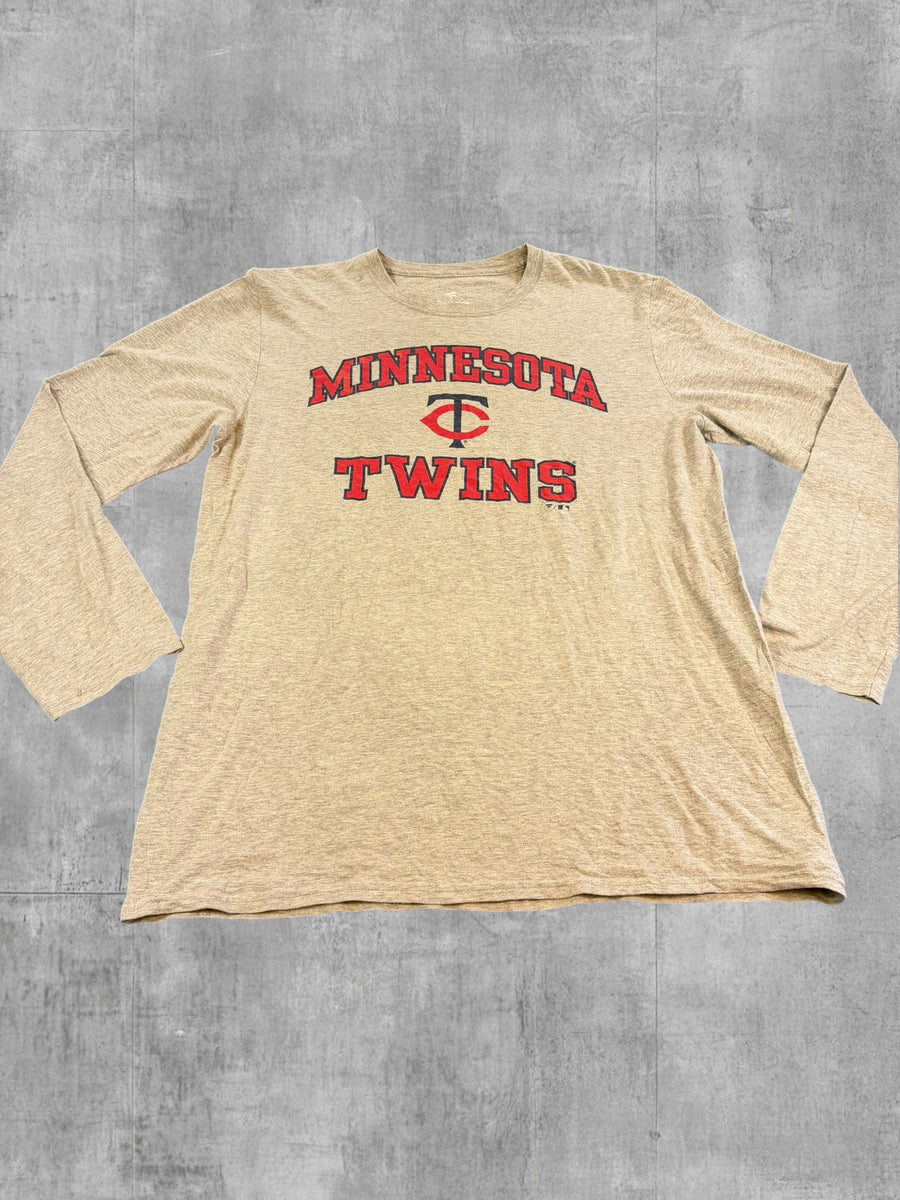 Fanatics Longsleeve grijs print Minnesota Twins