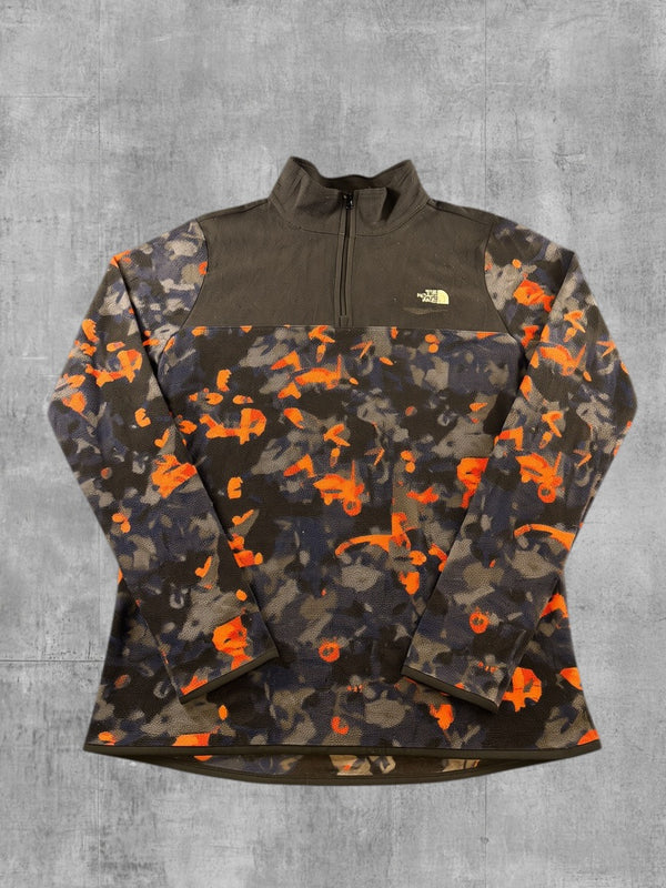 The North Face Fleece vest meerkleurig print