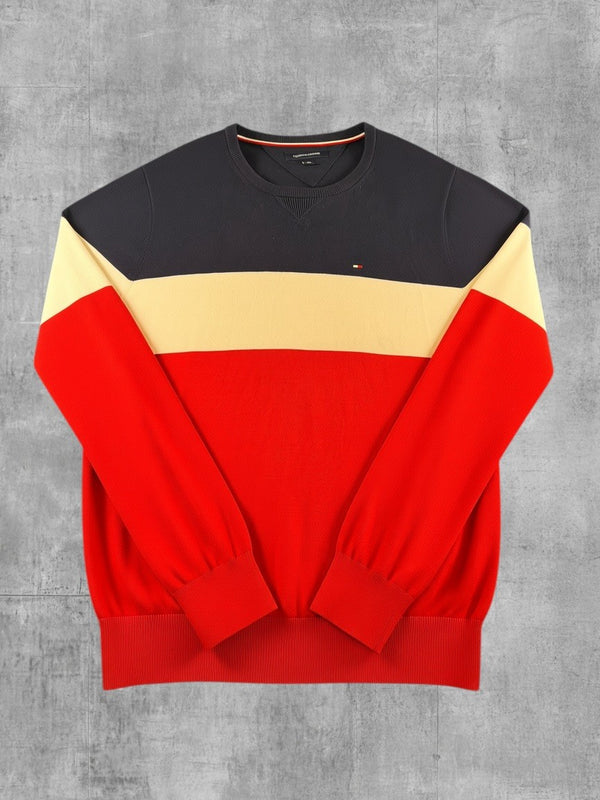 Tommy Hilfiger Trui rood gestreept