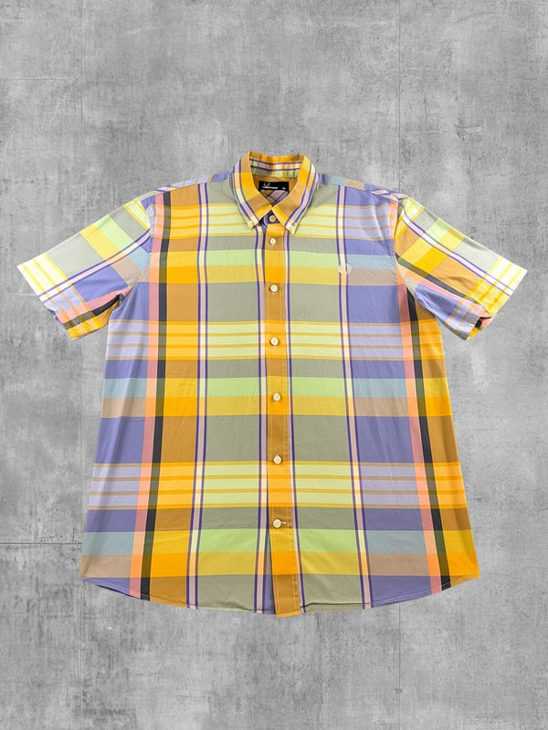 Fred Perry Blouse meerkleurig geruit