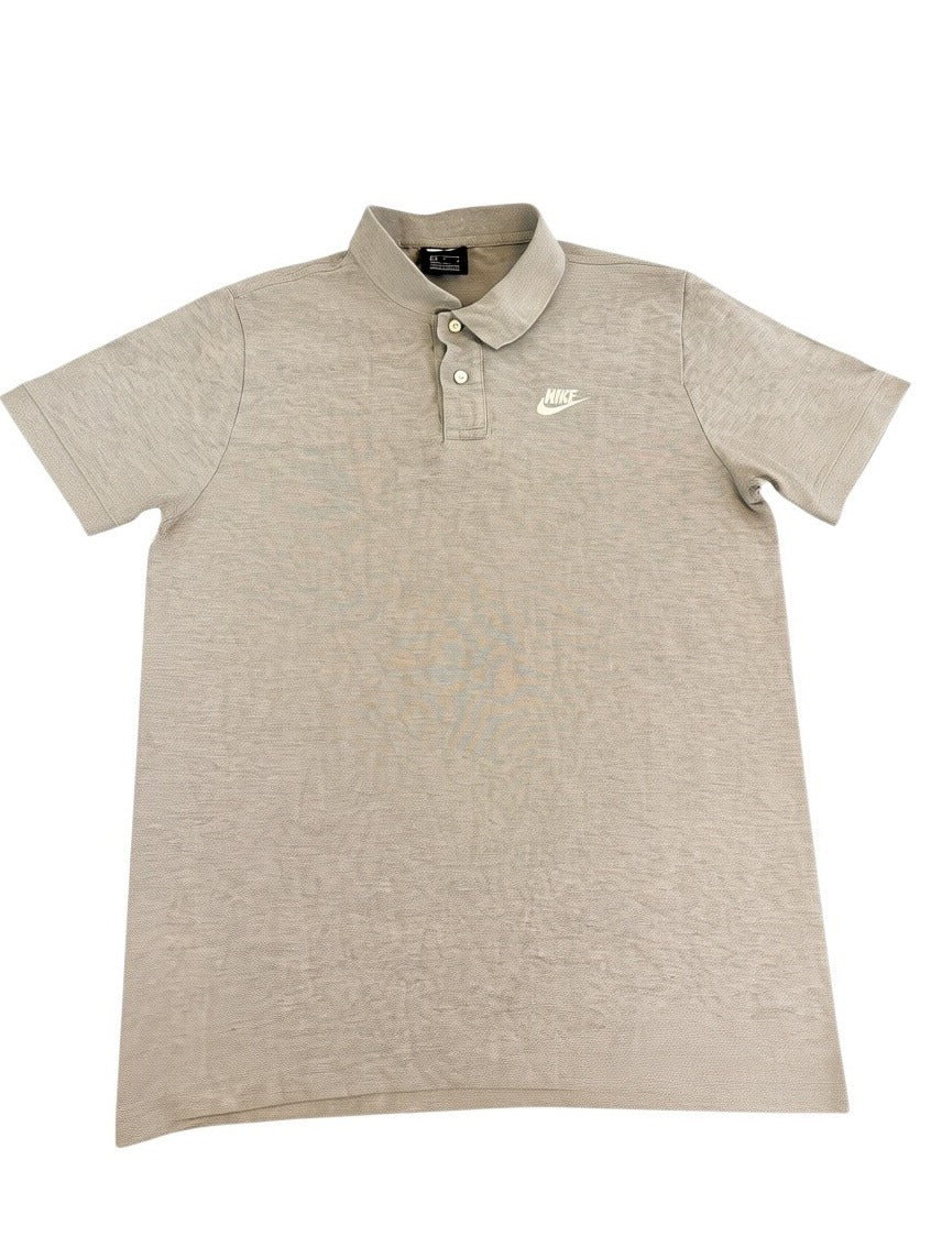Grijze Nike polo (poloshirt), maat L